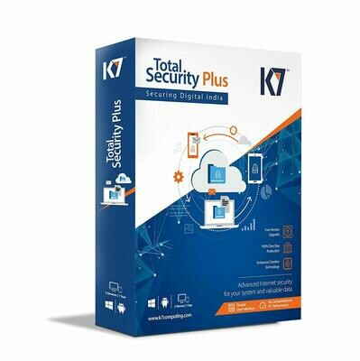 5 User, 1 Year, K7 Total Security, Plus 5 User, 1 Year, K7 Total Security, Plus