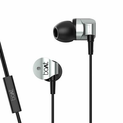 boAt Bassheads 132 Earphones, Silver Sufer boAt Bassheads 132 Earphones, Silver Sufer