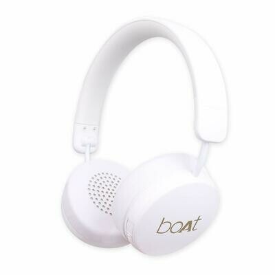 boAt Rockerz 440 Wireless Bluetooth Headset, White boAt Rockerz 440 Wireless Bluetooth Headset, White