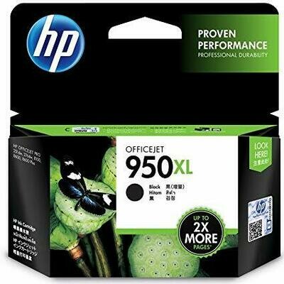 HP 950XL Ink Cartridge, Black HP 950XL Ink Cartridge, Black