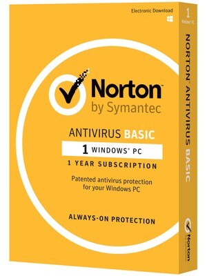 Norton Antivirus Basic, 1 Device, 12 Months Norton Antivirus Basic, 1 Device, 12 Months