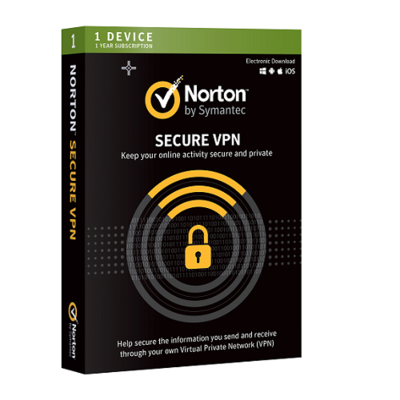 Norton Wi-Fi Privacy, VPN, 1 Device, 12 Months Norton Wi-Fi Privacy, VPN, 1 Device, 12 Months