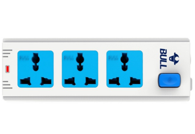 Bull 3 Sockets, 1 Switch Rewirable Convenient Board Bull 3 Sockets, 1 Switch Rewirable Convenient Board