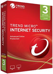 3 User, 1 Year, Trend Micro Internet Security 3 User, 1 Year, Trend Micro Internet Security