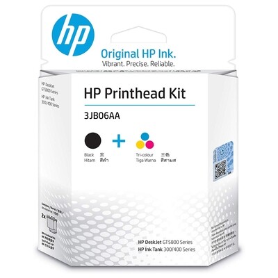 HP Printhead Kit, 3JB06AA, Combo Pack HP Printhead Kit, 3JB06AA, Combo Pack