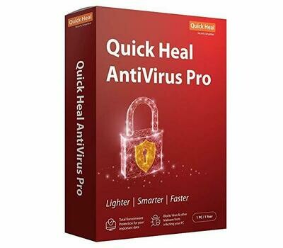1 User, 1 Year, Quick Heal Antivirus Pro 1 User, 1 Year, Quick Heal Antivirus Pro