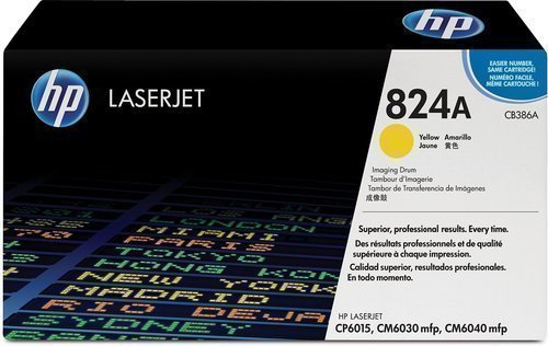 HP CB386A 824A Yellow Image Drum Unit 022675 HSN:8443