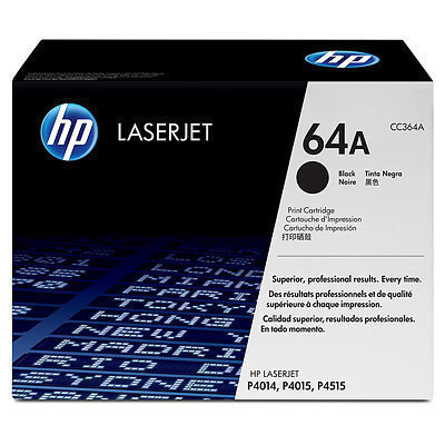 HP 64A Black Toner Cartridge (CC364A) 10600 HSN:8443