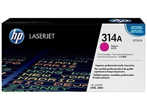 HP Q7563A 314A Magenta Toner Cartridge Q7563A HSN:8443