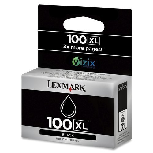 Lexmark high yield 100XL Ink Cartridge - Black 100XL HSN:8443