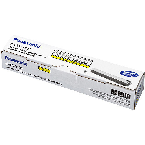 Panasonic KX - FATY503E Yellow Toner Cartridge KX-FATY503E HSN:8443