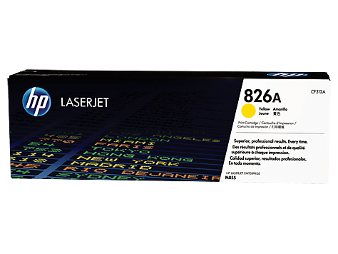 HP 826A Yellow Toner Cartridge (CF312A) 0029 HSN:8443