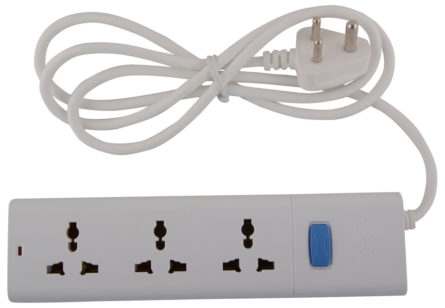 Bull 3 Sockets & 1 Switch 1.5 Meter Extension Board S1030-15 HSN:8537