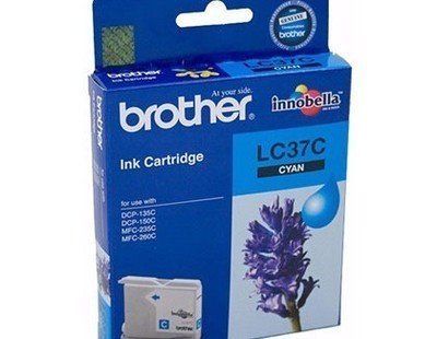 Brother LC37 Ink Cartridge, Cyan Brother LC37 Ink Cartridge, Cyan