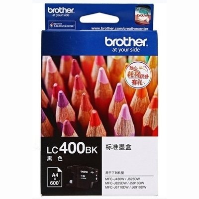 Brother LC400 Ink Cartridge, Black Brother LC400 Ink Cartridge, Black