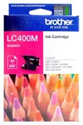 Brother LC400 Ink Cartridge, Magenta Brother LC400 Ink Cartridge, Magenta