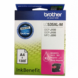 Brother LC535XL Ink Cartridge, Magenta Brother LC535XL Ink Cartridge, Magenta