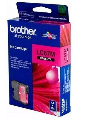 Brother LC67 Ink Cartridge, Magenta Brother LC67 Ink Cartridge, Magenta