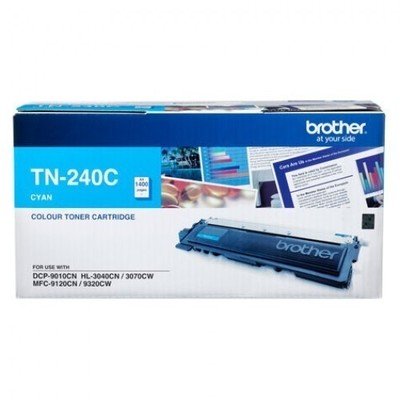 Brother TN-240 Cyan Toner Cartridge Brother TN-240 Cyan Toner Cartridge