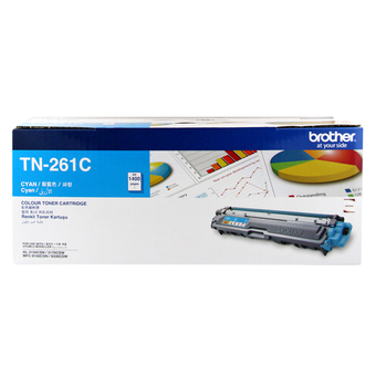 Brother TN-261 Cyan Toner Cartridge Brother TN-261 Cyan Toner Cartridge