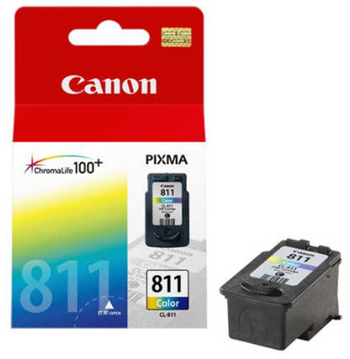 Canon 811 Ink Cartridge, Tri Color, 9ml Canon 811 Ink Cartridge, Tri Color, 9ml