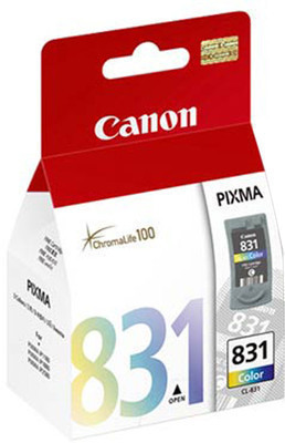 Canon 831 Ink Cartridge, Tri Color Canon 831 Ink Cartridge, Tri Color