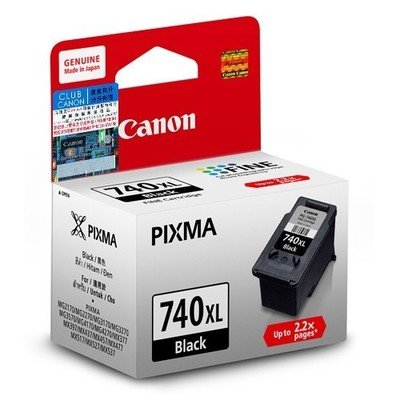 Canon 740XL Ink Cartridge, Black Canon 740XL Ink Cartridge, Black