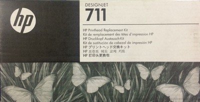 HP 711 Printhead with Stater Cartridge, Replacement Kit HP 711 Printhead with Stater Cartridge, Replacement Kit