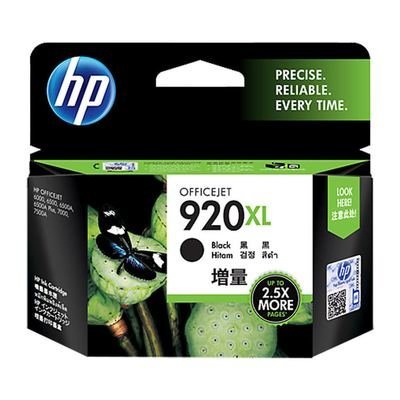HP 920 XL Ink Cartridge, Black HP 920 XL Ink Cartridge, Black