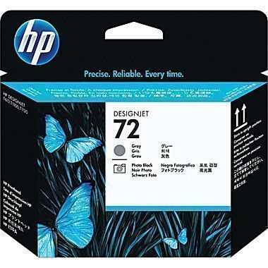 HP 72 Printhead, Gray and Photo Black HP 72 Printhead, Gray and Photo Black