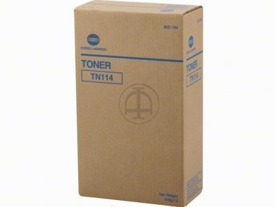Konica Minolta TN114 Black Toner Bottle Konica Minolta TN114 Black Toner Bottle