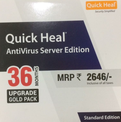 Renewal, 1 Server, 3 Year, Quick Heal Server Edition Renewal, 1 Server, 3 Year, Quick Heal Server Edition