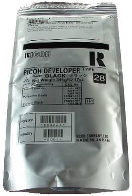 Ricoh Type 28 Black Developer, B1219640 Ricoh Type 28 Black Developer, B1219640