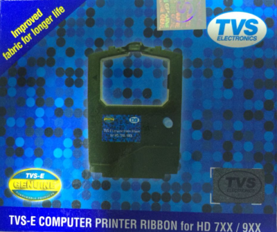 TVS HD 755, 745, 945, 955 Ribbon Cartridge TVS HD 755, 745, 945, 955 Ribbon Cartridge