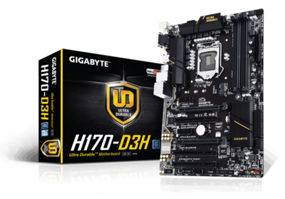 Gigabyte H170-D3H Motherboard Gigabyte H170-D3H Motherboard