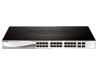 D-Link 24-Port 10/100/1000Mbps Web Smart Switches, DGS-1210-28 D-Link 24-Port 10/100/1000Mbps Web Smart Switches, DGS-1210-28