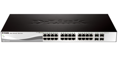 D-Link 24-Port 10/100/1000Mbps PoE Switches, DGS-1210-28P D-Link 24-Port 10/100/1000Mbps PoE Switches, DGS-1210-28P