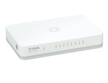 D-Link 8-Port 10/100Mbps Gigabit Easy Desktop Switch, DGS-1008A D-Link 8-Port 10/100Mbps Gigabit Easy Desktop Switch, DGS-1008A