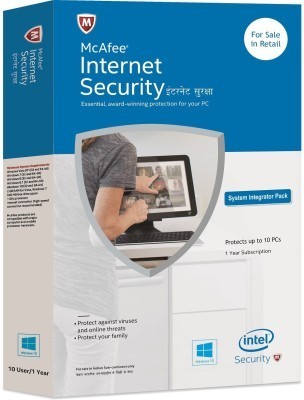 10 User, 1 Year, Mcafee Internet Security 10 User, 1 Year, Mcafee Internet Security