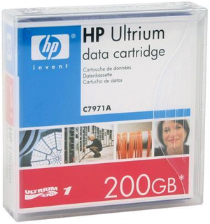 HP LTO 1 Ultrium Data Cartridge, C7971A HP LTO 1 Ultrium Data Cartridge, C7971A