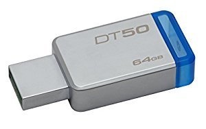 Kingston 64GB Pen Drive, 3.0, DT50, Metal Kingston 64GB Pen Drive, 3.0, DT50, Metal