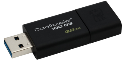 Kingston 32GB Pen Drive, 3.0, DT100 Kingston 32GB Pen Drive, 3.0, DT100