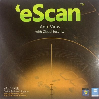 1 User, 3 Year, eScan Antivirus, V-14.x 1 User, 3 Year, eScan Antivirus, V-14.x