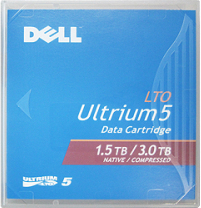 Dell LTO 5 Ultrium Data Cartridge, 1.5TB Dell LTO 5 Ultrium Data Cartridge, 1.5TB