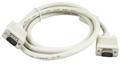 Haze 3mtr VGA male to male Cable, White Haze 3mtr VGA male to male Cable, White