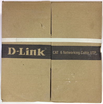 D-Link 100 Meter Cat 6 Networking Cable UTP Outdoor, Grey D-Link 100 Meter Cat 6 Networking Cable UTP Outdoor, Grey