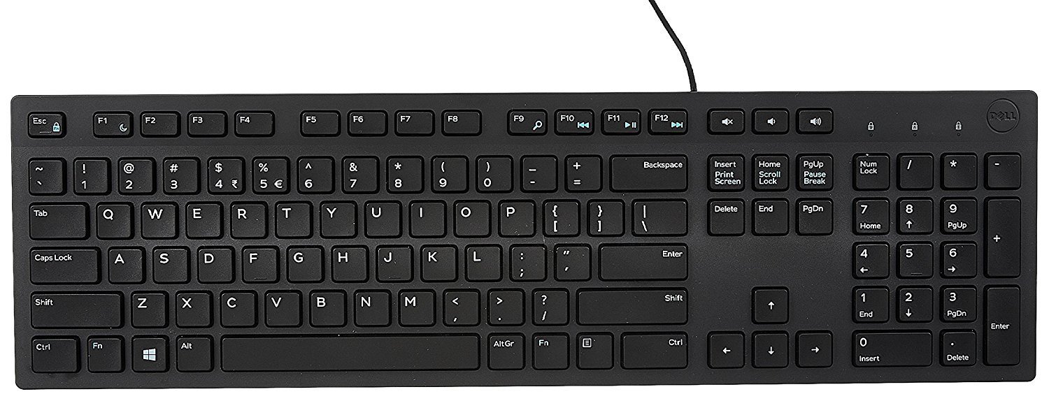 Dell KB216 USB Keyboard, Multimedia KB216 HSN:84716040