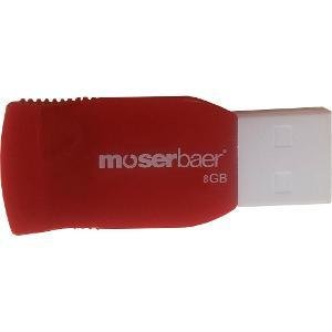 Moserbaer 8GB Pen Drive, Racer, 2.0 Moserbaer 8GB Pen Drive, Racer, 2.0