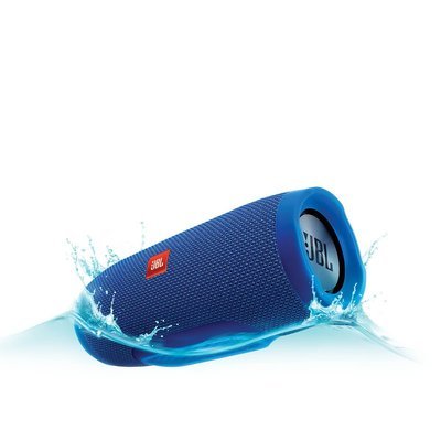 JBL Charge 3 Wireless Portable Speaker, Blue JBL Charge 3 Wireless Portable Speaker, Blue