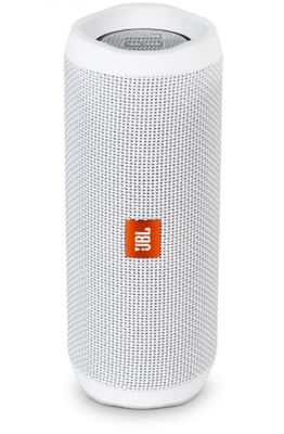 JBL Flip 4 Waterproof Portable Bluetooth Speakers, White JBL Flip 4 Waterproof Portable Bluetooth Speakers, White